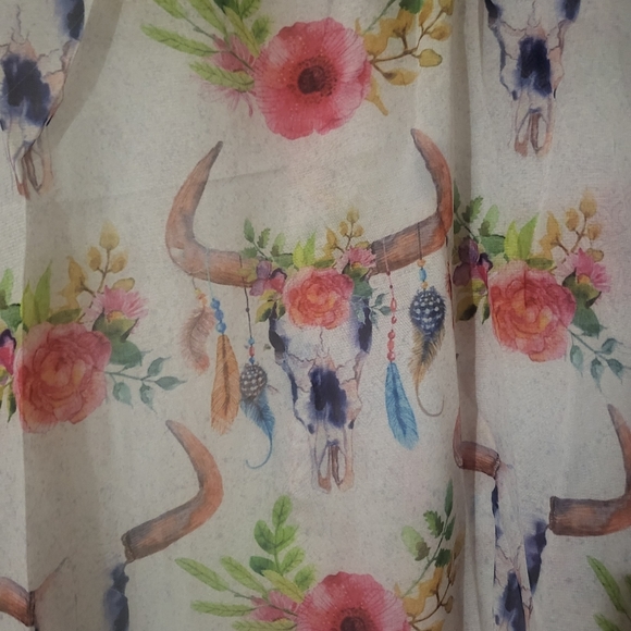 Women's Wild West Kimono XL/2X - Picture 3 of 4